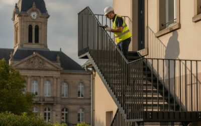 Escalier métallique extérieur à Forbach : guide pratique pour prévenir les risques et bien choisir