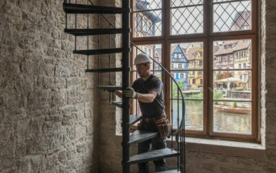 Escalier métallique intérieur à Colmar : guide pratique pour un projet sûr et durable