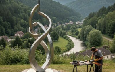 Statues acier design à Plainfaing : guide pratique pour un aménagement unique